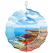 Point Loma California 3D Wind Spinner Kinetic Garden Art