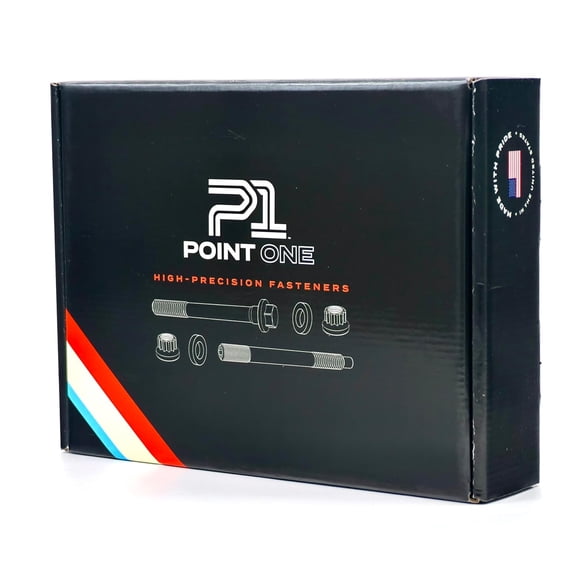 Point One P1 Head Stud Kit for 2005+ LS Engines with 12pt Nuts | Ultimate Clamping Strength with E190 Alloy | Fits 4.8 5.3 6.0 6.2 LS2 LS3 L76 L77 L92 L99 L96 LY6 LQ4 LQ9
