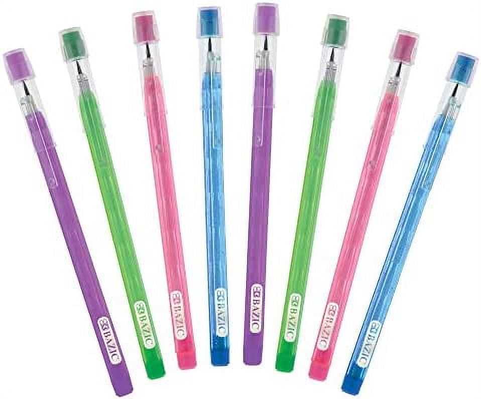 Point Pencil Dazzle W/Latex Free Eraser, NonSharpening point Pencils