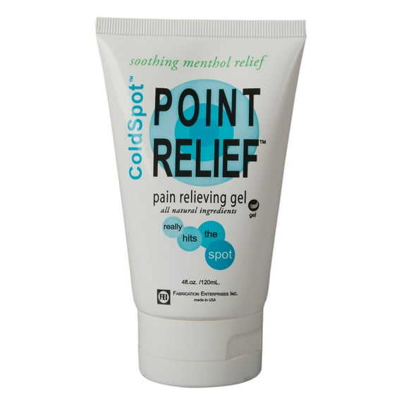 Point Relief ColdSpot Pain Relief Topical Gel 4 oz. Tube 0.06% - 12% Strength
