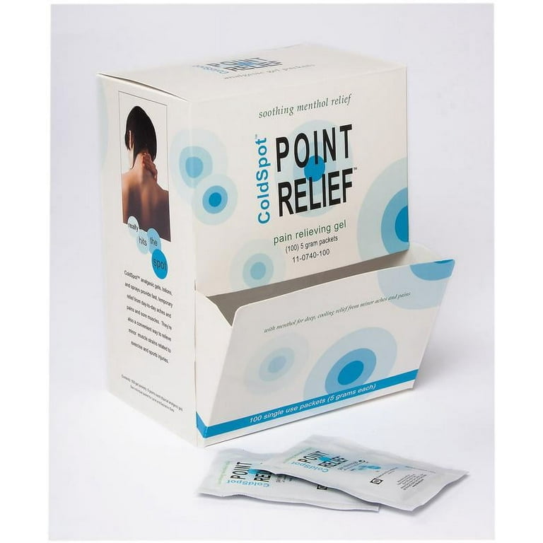 Point Relief ColdSpot Lotion - Gel Packet - 5 gram - 1 each Point Relief ColdSpot Lotion - Gel Packet - 5 gram - 1 each