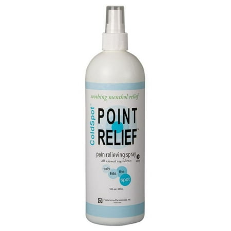 Point Relief ColdSpot spray, 16 ounce, case of 18