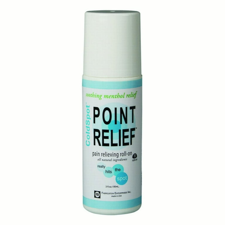 Point Relief ColdSpot Lotion - Roll-on Bottle - 3 oz Point Relief ColdSpot Lotion - Roll-on Bottle - 3 oz