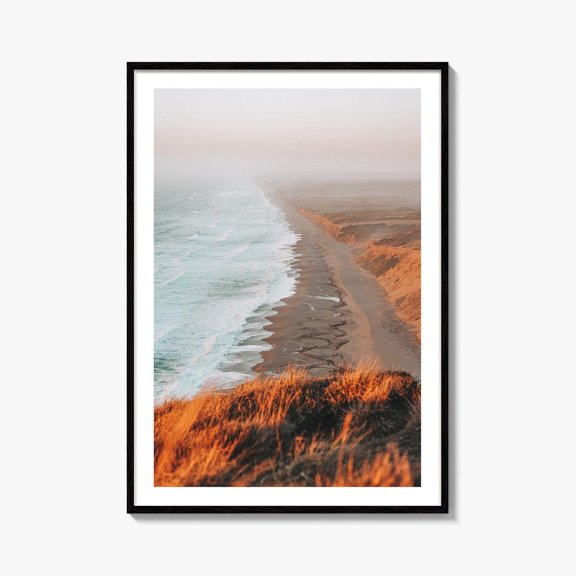 Point Reyes National Seashore Fine Art Photo Print South Beach Overlook California, Unframed Paper Print
