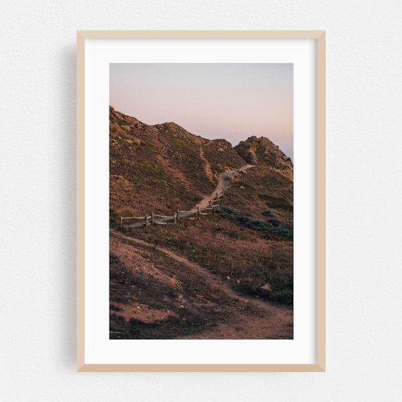 Point Reyes Station California Landscape Nature Sunset Rural Fine Mountain Scenic Poster Unframed Paper Print