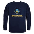thumbnail image 1 of Point University Skyhawks College Crewneck Sweatshirt, Navy - Small, 1 of 1
