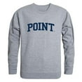 thumbnail image 1 of Point University Skyhawks Game Day Crewneck Sweatshirt, Heather Grey - Medium, 1 of 1
