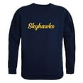 thumbnail image 1 of Point University Skyhawks Script Crewneck Sweatshirt, Navy - Small, 1 of 1
