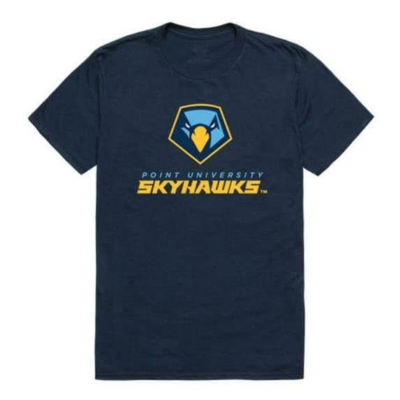 Point University Skyhawks The Freshmen T-Shirt, Navy - Large
