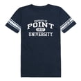 thumbnail image 1 of Point University Skyhawks Women Property Football Short Sleeve T-Shirt, Navy - Small, 1 of 1