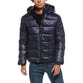 thumbnail image 1 of Point Zero mens  Midweight Puffer Coat, XL, Blue, 1 of 4