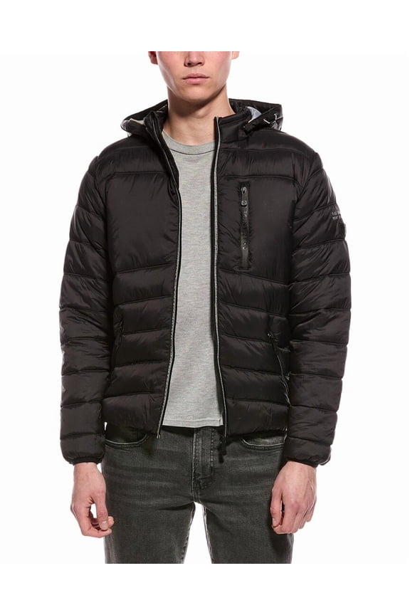 Point Zero mens  Ultralight Quilted Jacket, l, Black