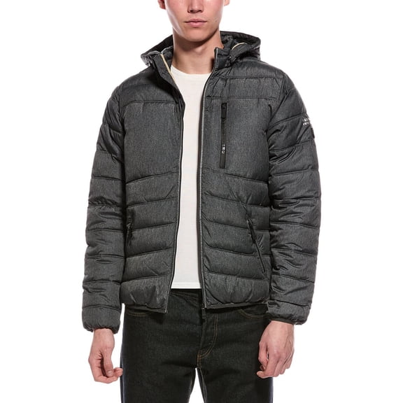 Point Zero mens  Ultralight Quilted Jacket, m, Gray