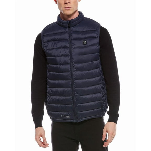 Point Zero mens  Ultralight Quilted Vest, m, Blue