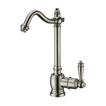 Point of Use Cold Water Drinking Faucet with Traditional Swivel Spout
