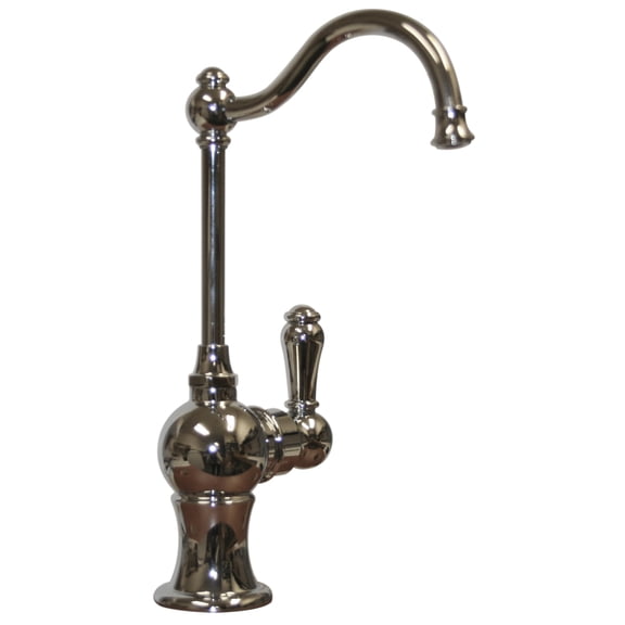 Whitehaus Collection  WHFH3-C4121-PC 4. 25 inch Point of use drinking water faucet with traditional spout- Polished Chrome