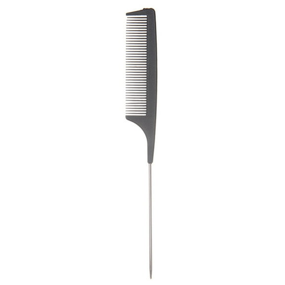 Pointed Comb Steel Pin Tail Heat Resistant Teasing Combs with Stainless Steel Pin Tail Evening Hair Styling