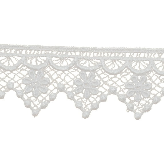 Pointed Daisy Edge Venice Lace Trim 1-1/