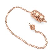 Pointed Designer Copper Metal Egyptian Family Member Dionysus Meditation Openable Pendulum For Reiki, Divination & Chakra Balancing