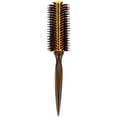 thumbnail image 1 of Pointed Tail Comb Roller Brush For Blow Drying Round Hair Hairbrush Combs Modeling Man Wooden, 1 of 6
