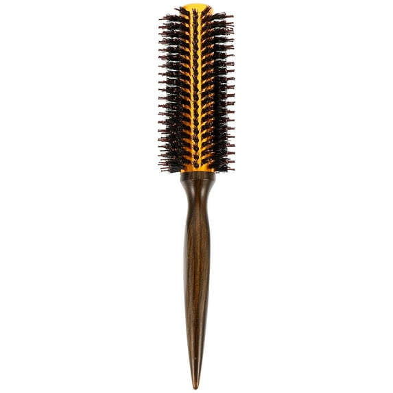 Pointed Tail Comb Roller Brush For Blow Drying Round Hair Hairbrush Combs Modeling Man Wooden