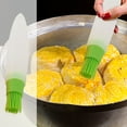 thumbnail image 1 of Pointed Tail Oil Bottle Brush, Multifunctional Kitchen and Bbq Tool with Heat-resistant Bristles, Non-stick & Easy Clean Design for Grilling, Basting, and Reaching Tight Spaces for Home, 1 of 3