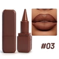 thumbnail image 1 of Pointed Tip Lip Liner in Matte Chocolate, Retractable Lip Pencil with Sharpener, Transfer-Resistant Lip Contour Stick for Fuller Look – 3g, 1 of 7