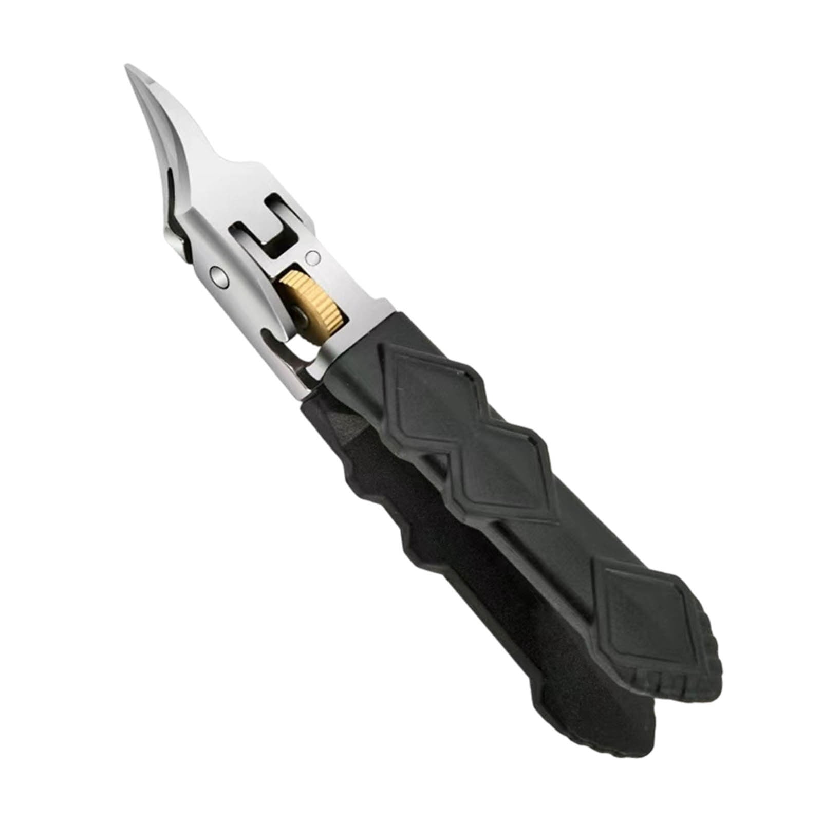 Pointed Tip Nail for Thick Hard Nails with Non Ergonomic Handle – Precision Cutting Tool for Fingernails and Toenails