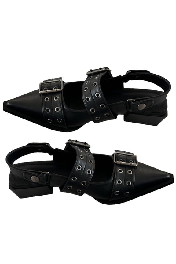 Pointed Toe Dress Shoes Fashion Slingbacks Flats Sophisticated Ballets Flats Women Shoes Suitable for Any Occasion