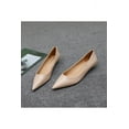 thumbnail image 1 of Pointed Toe Kitten Heel Shoes (6, ChampagneBeige), 1 of 9