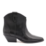 Isabel Marant Dewina Gz Pointed Toe Ankle Boots Black Women's