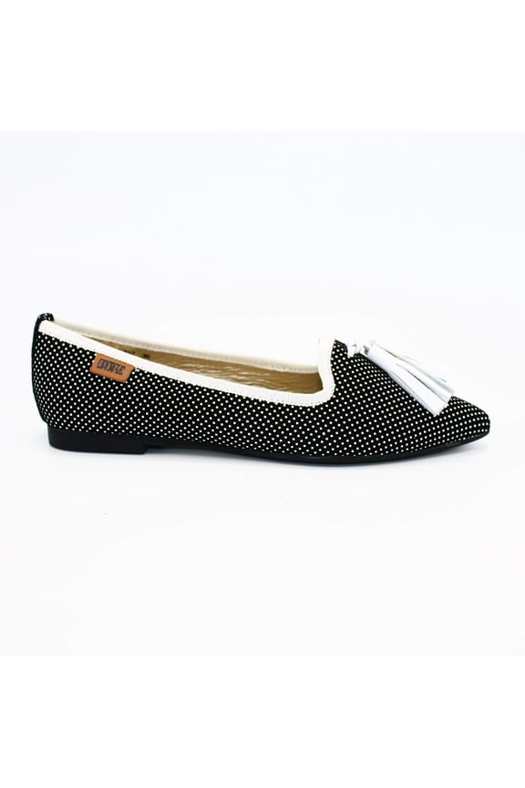 Pointed Toe Tassel with Bow - 1936 Boutique Style 1752-W07