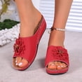 thumbnail image 1 of Pointed Toe Women's Business Office Comfortable Dress Shoes Plus Size Office Work Daily Wear Spring Summer Red 6.5, 1 of 9