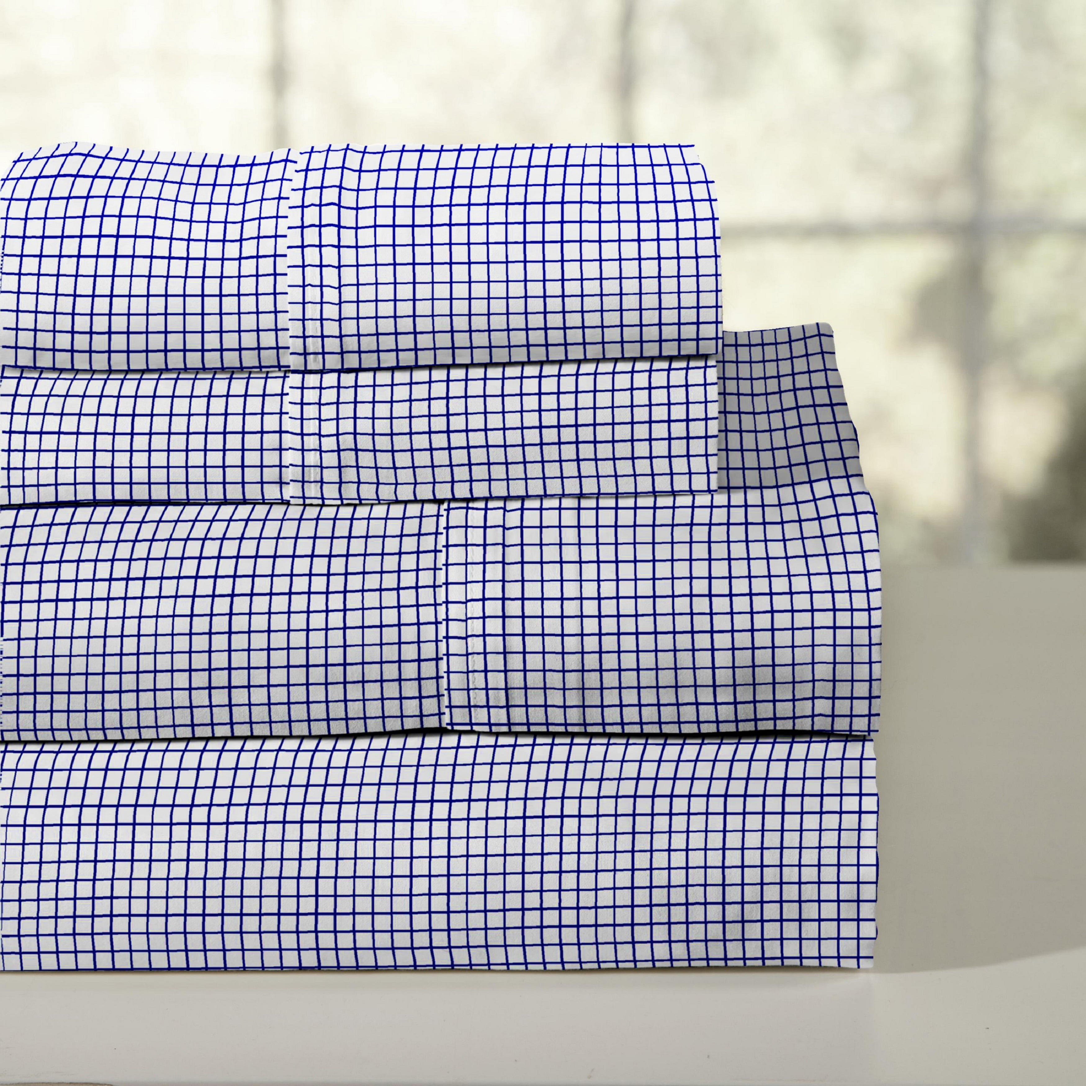 Pointehaven 200 Thread Count Combed Cotton Percale Airplane ...