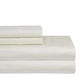 thumbnail image 1 of Pointehaven 400 Thread Count Deep Pocket Long Staple Cotton Ivory 3 pc Sheet Set, Twin, 1 of 8