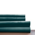 thumbnail image 1 of Pointehaven 620 Thread count Long staple cotton Teal 4 pc sheet set, California King, 1 of 7