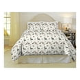 thumbnail image 1 of Pointehaven Autumn Deer 170 GSM 100% Cotton Heavy Weight Flannel 2 pc Duvet Set, Twin/Twin Extra Long, 1 of 7