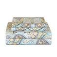 thumbnail image 1 of Pointehaven Cypress 200 Thread Count Printed Cotton Percale 3 pc Sheet Set, Twin Extra Long, 1 of 6