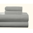 thumbnail image 1 of Pointehaven Flannel Deep Pocket Set with Oversized Flat Sheet, Twin Extra Long, Heather Grey, 1 of 7