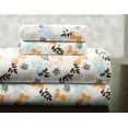 thumbnail image 1 of Pointehaven Heavy Weight 100% Cotton Winter Breeze Printed 170 GSM Flannel 3 pc Sheet Set, Twin, 1 of 7