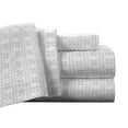 thumbnail image 1 of Pointehaven Superior Weight 175 GSM 100% Cotton Fairisle Printed Flannel Deep Pocket 4 pc Sheet Set, Full, 1 of 6
