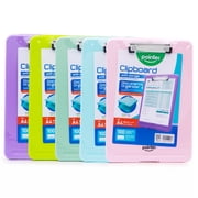 Pointer Clipboard with Storage, A4 8.5" x 11" Size, Assorted Colors, 1 Piece