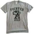 thumbnail image 1 of Pointer Dad T-shirt, Unisex Men's Shirt, German Shorthaired Pointer GSP Owner, Best Dog Dad Gift, Dark Heather Gray, Medium, 1 of 6