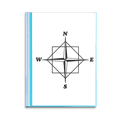 thumbnail image 1 of Pointer Direction Compass Book Sheet Protectors Portfolio Binder Folder, 1 of 3