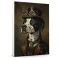 thumbnail image 1 of Pointer Dog Canvas Painting Canvas Art Prints Bathroom Artwork for Wall Living Room Bedroom Bathroom Wall Art Framed Art Wall Decor Wood Wall Hanging Art, 1 of 6