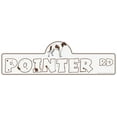 thumbnail image 1 of Pointer Street Sign | Indoor/Outdoor | Dog Lover Funny Home Décor for Garages, Living Rooms, Bedroom, Offices | SignMission personalized gift | 24" Wide, 1 of 5