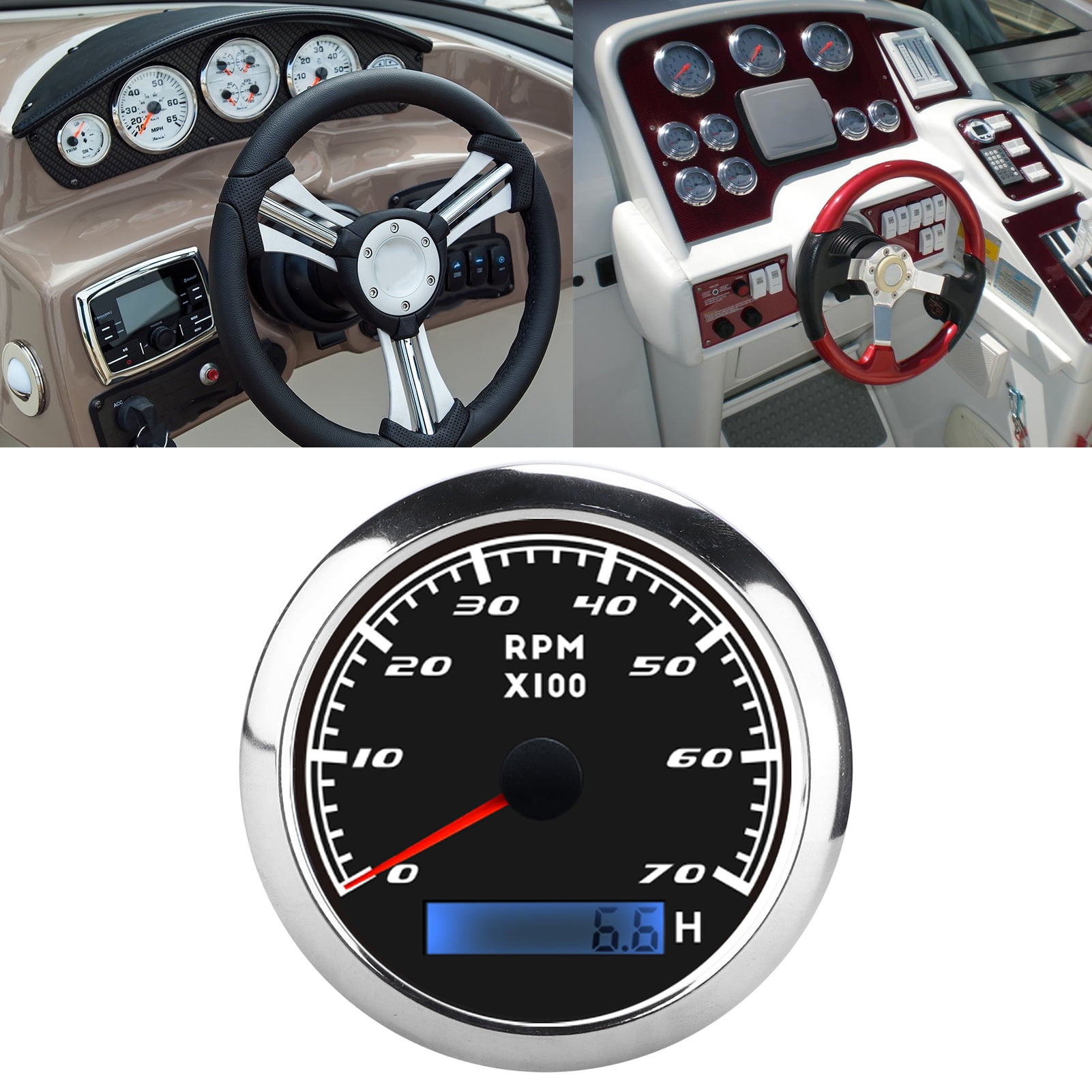 Pointer Tachometer, High Sensitivity Low Power Consumption Easy To