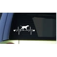 thumbnail image 1 of Pointer heartbeat lifeline *I236* 8" wide Sticker decal quail vest, 1 of 1