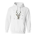 thumbnail image 1 of Pointillism Deer Hoodie Men -Image by Shutterstock, Male Medium, 1 of 4