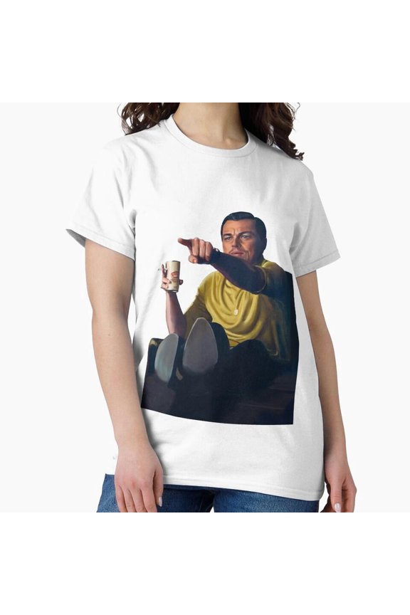 Pointing Leo Television Spotting Meme T-Shirt